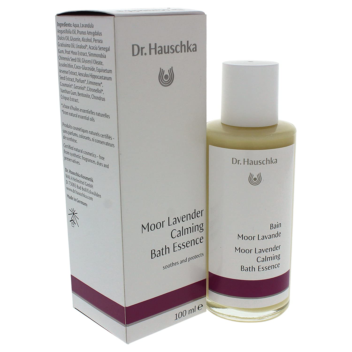 Dr. Hauschka, Bath Essences, Lavandă de turbă, Calmant, Ulei de baie, 100 ml